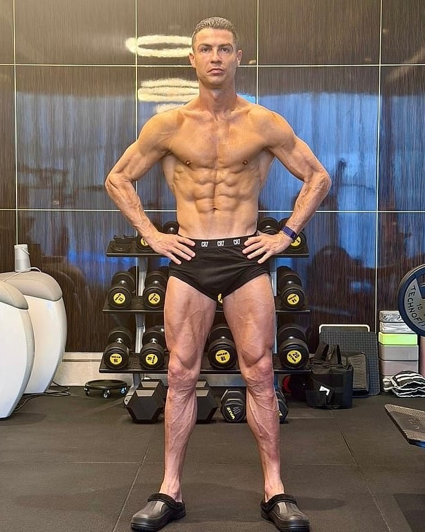 Cristiano Ronaldo, 41, Shows Off Ripped Physique to Promote ‘High Performance’ Brand